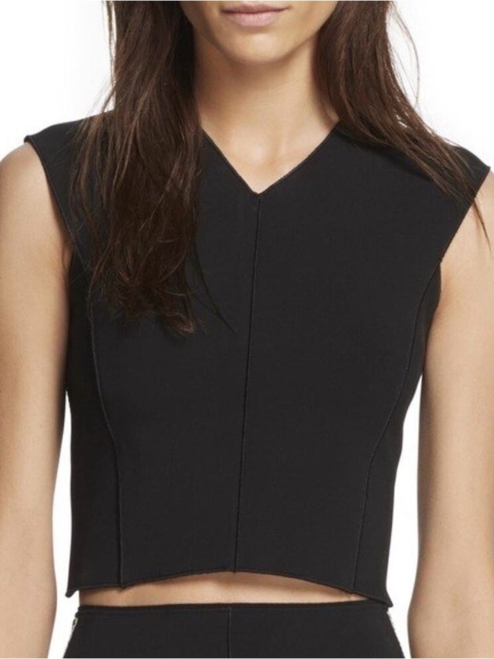 Rag & bone cropped cross back top